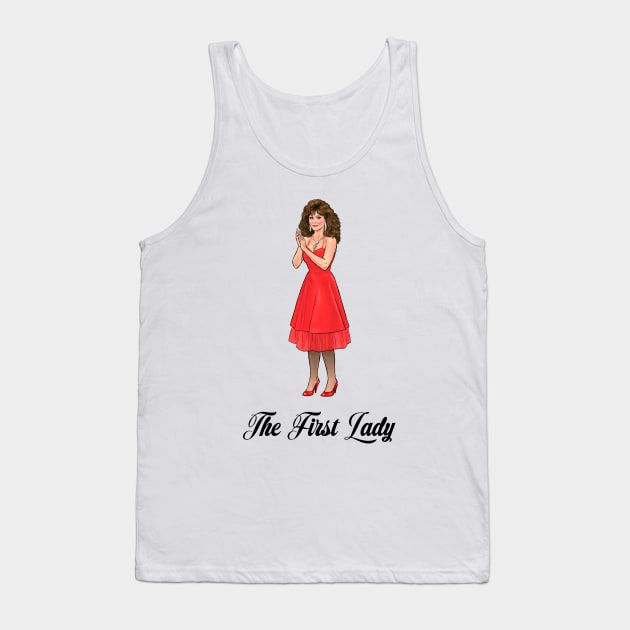 The First Lady - 1987 Tank Top by PreservedDragons